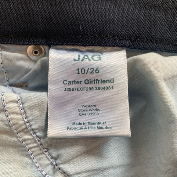 Jag Jeans Women's Carter Girlfriend Straight Leg Denim - Picture 4 of 6